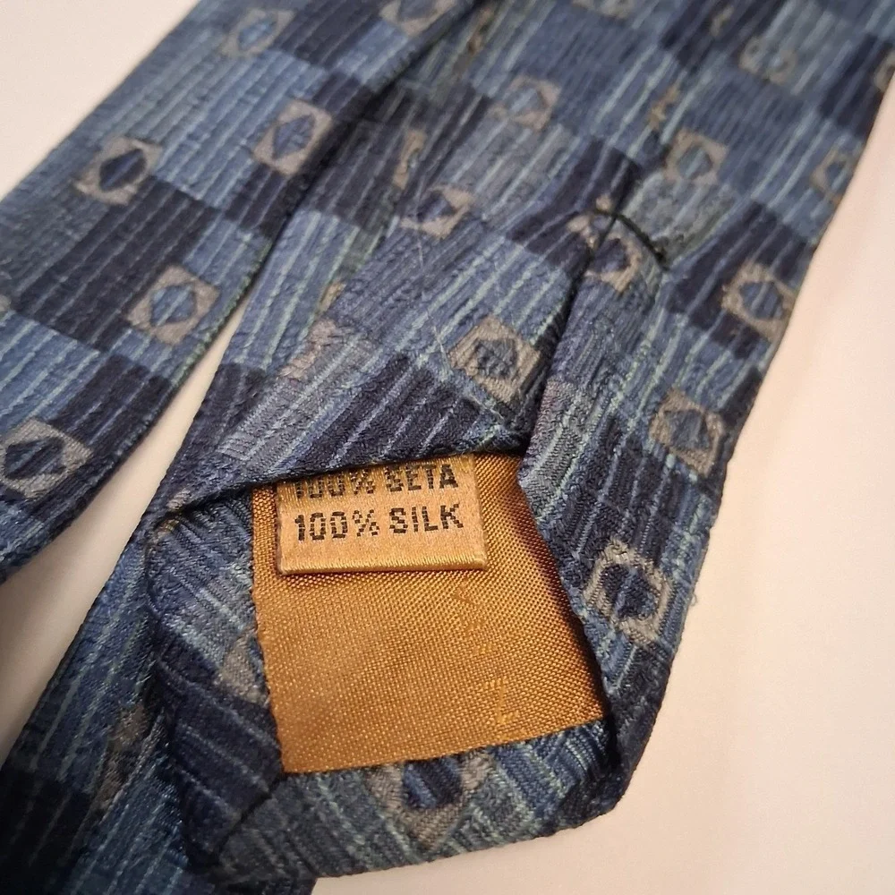 Today's Man Vintage Lot Of Men's Silk Neckties Made In Italy Wide 58-59 In Long